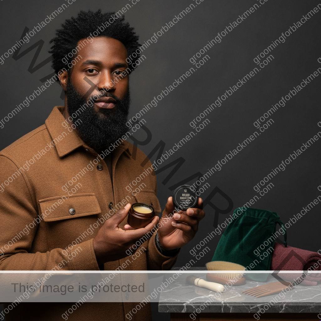 Beard Balm vs Butter for Black Men hero image for Grooming For Black Men