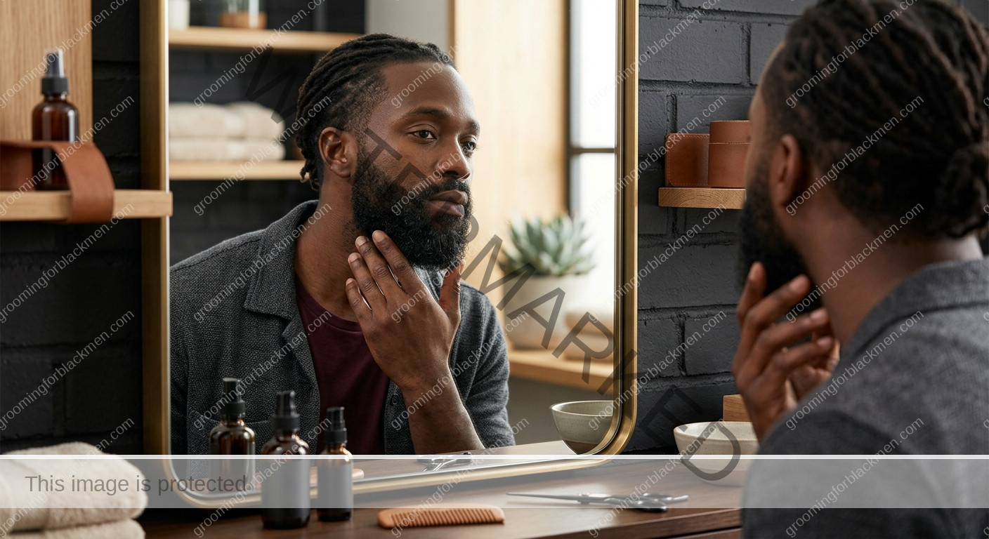 Beard Dandruff for Black Men - context for Black men