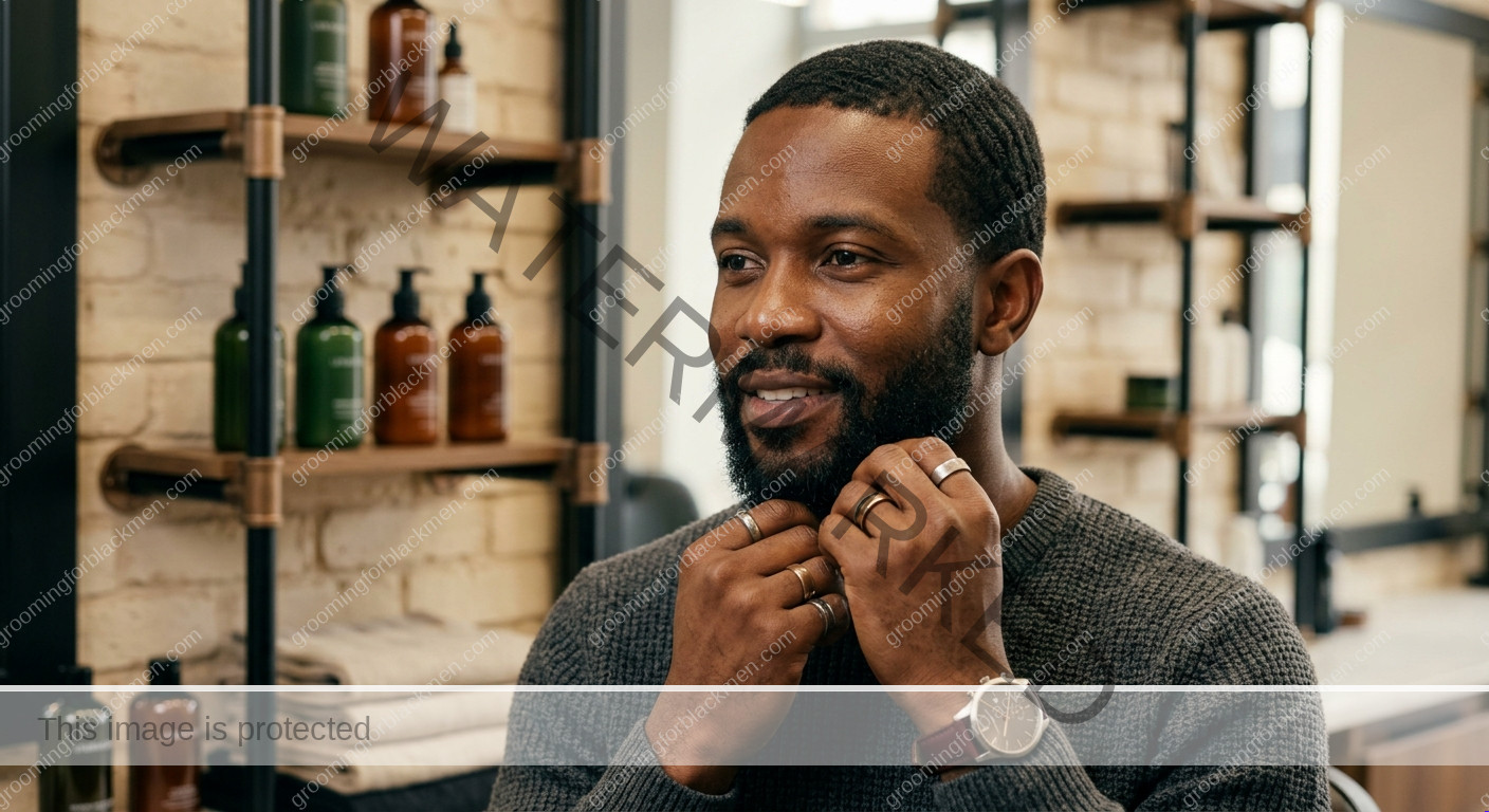 Beginner Beard Routine for Black Men - outcome for Black men
