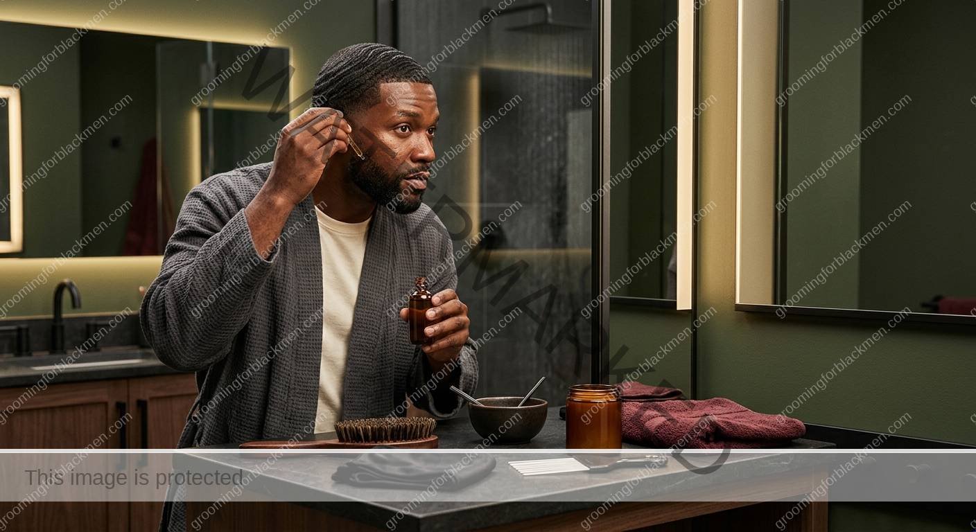 Between Cut Maintenance for Black Men - preparation for Black men