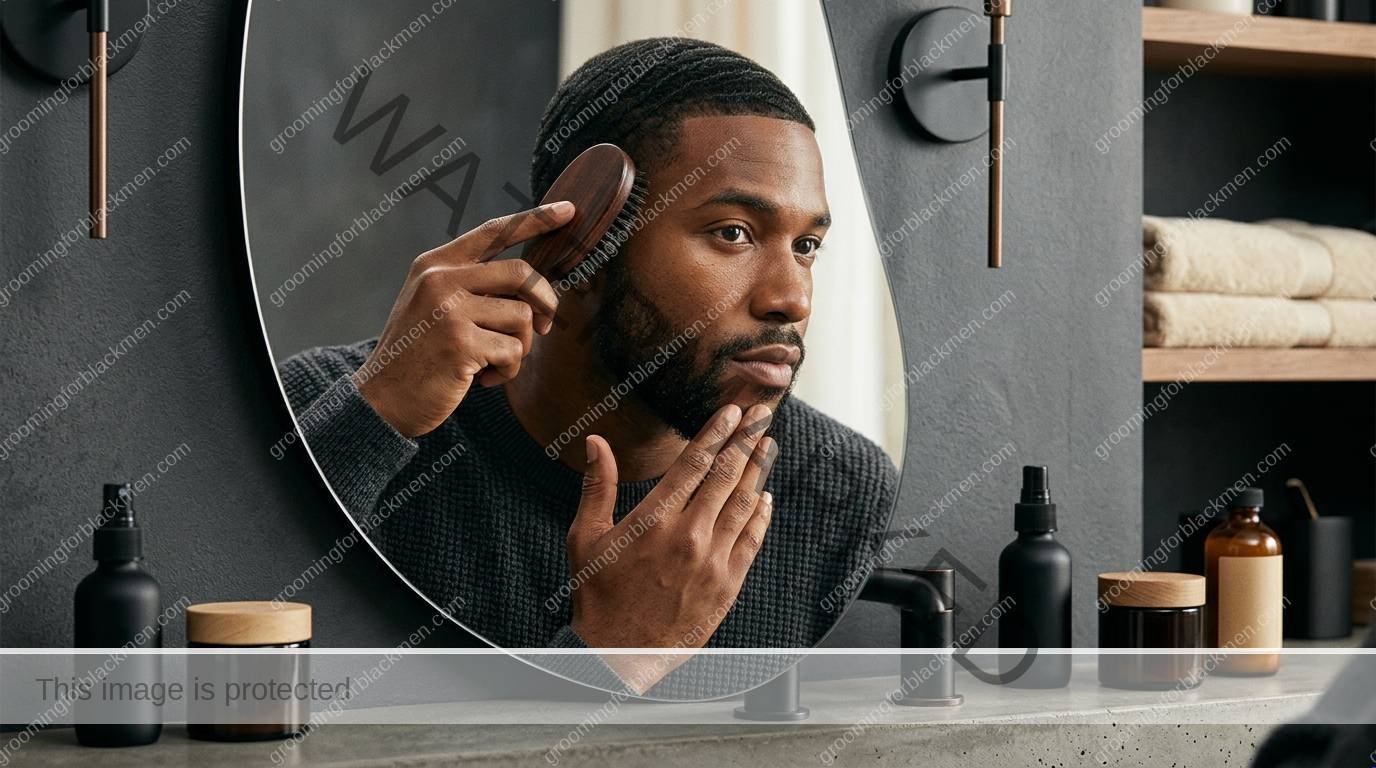 Between Cut Maintenance for Black Men - technique for Black men