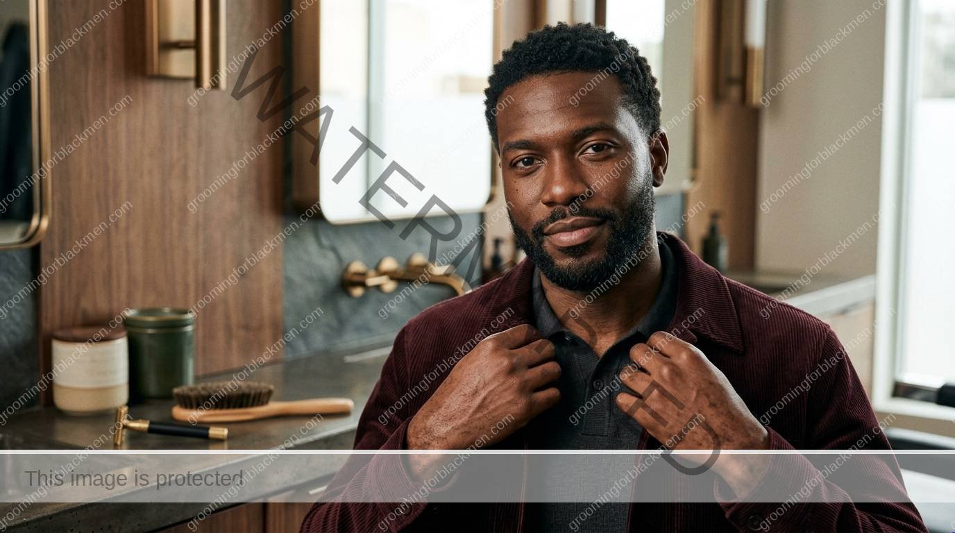 Body Hyperpigmentation for Black Men: Practical Grooming Guide hero image for Black men