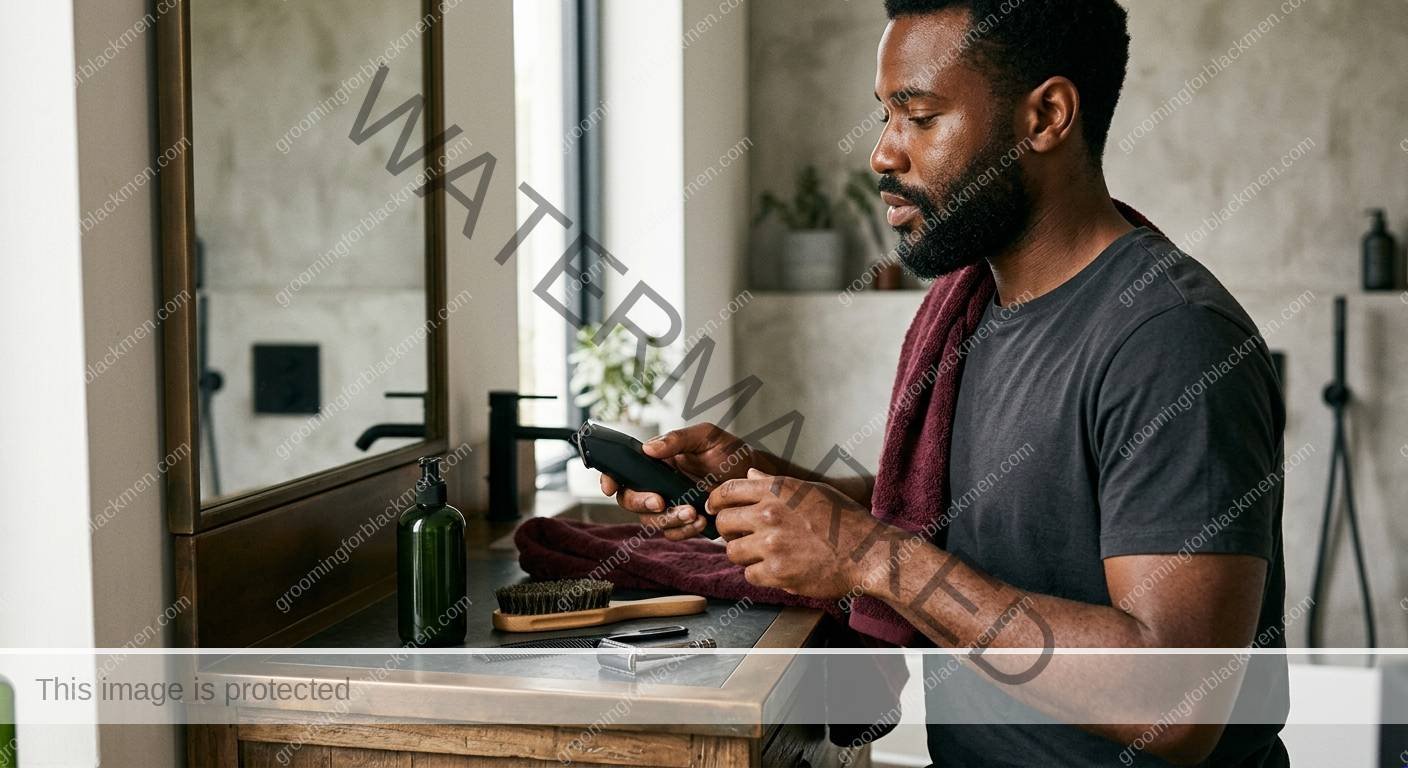 Budget Beard Care for Black Men - preparation for Black men