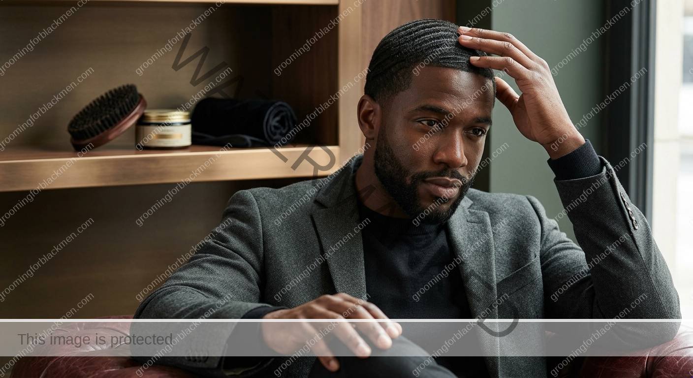Budget Wave Kit for Black Men - outcome for Black men