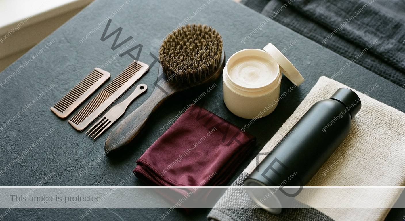 Budget Wave Kit for Black Men - product tools for Black men
