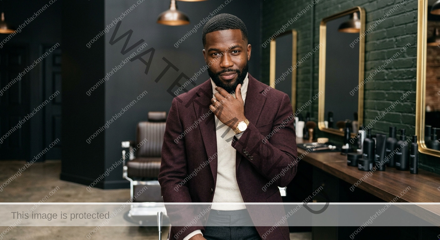 Commercial Hair Products for Black Men - real life scenarios