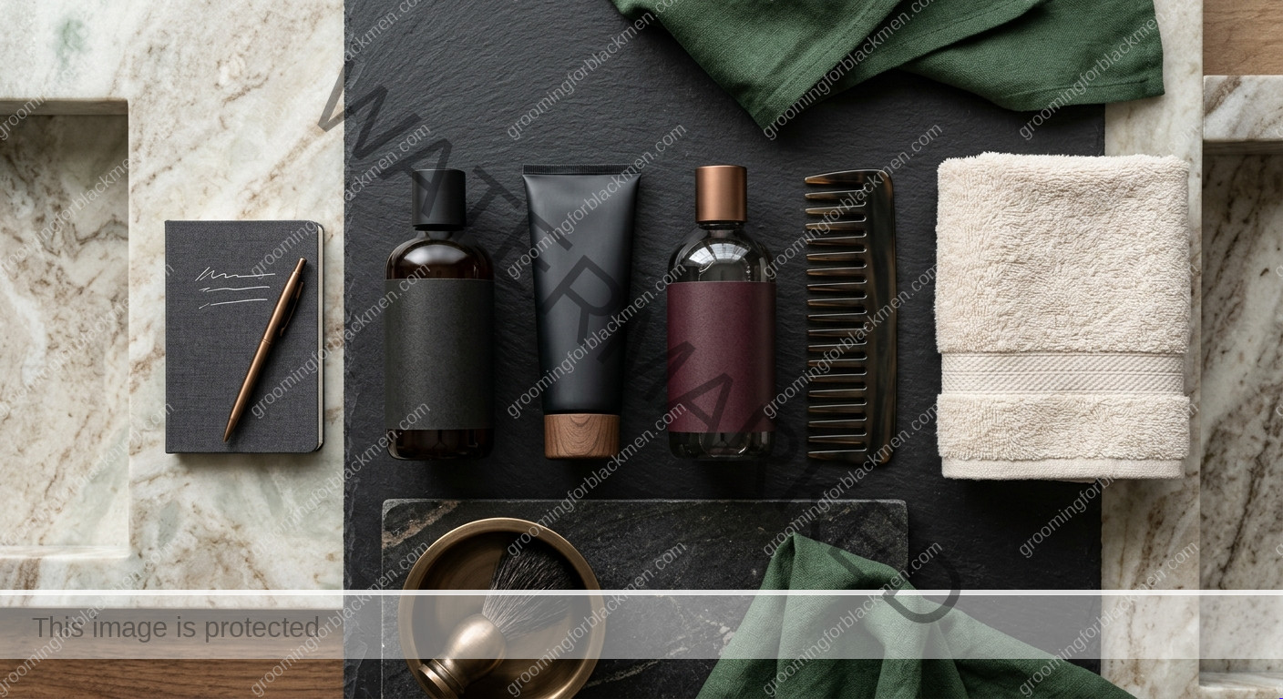 Commercial Hair Products for Black Men - product tools for Black men
