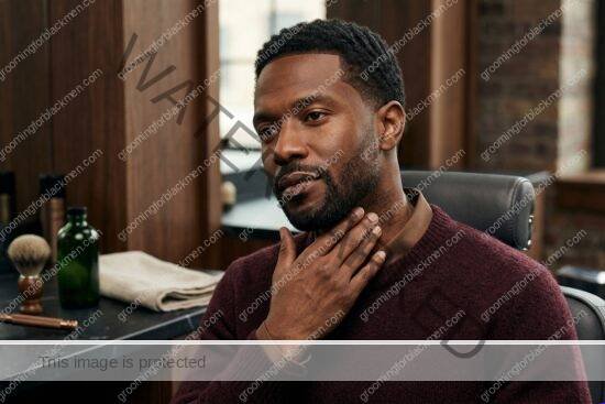 Dark Neck Marks for Black Men: Practical Grooming Guide hero image for Black men