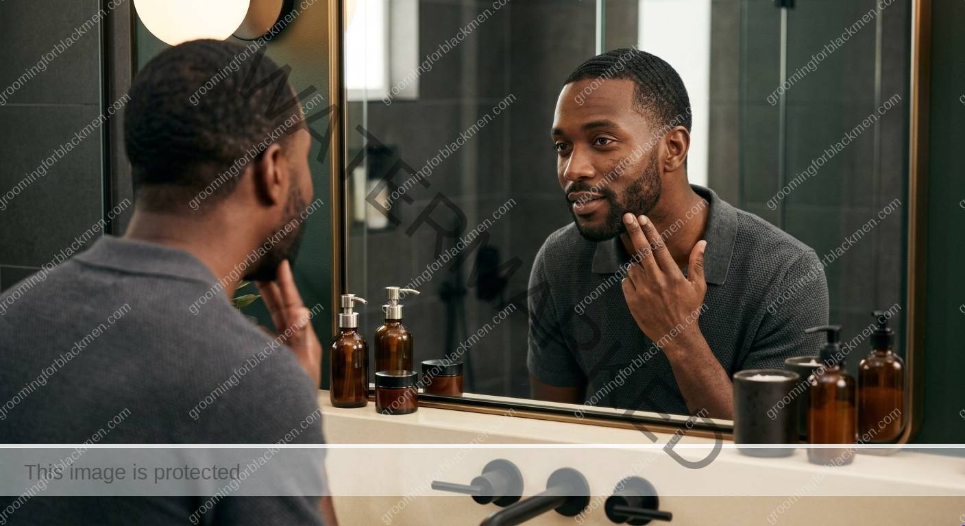 Dark Spots Starter Routine for Black Men - context for Black men