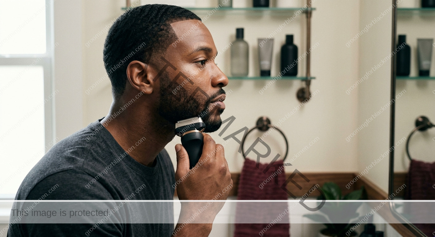 Electric Shavers for Black Men - technique for Black men