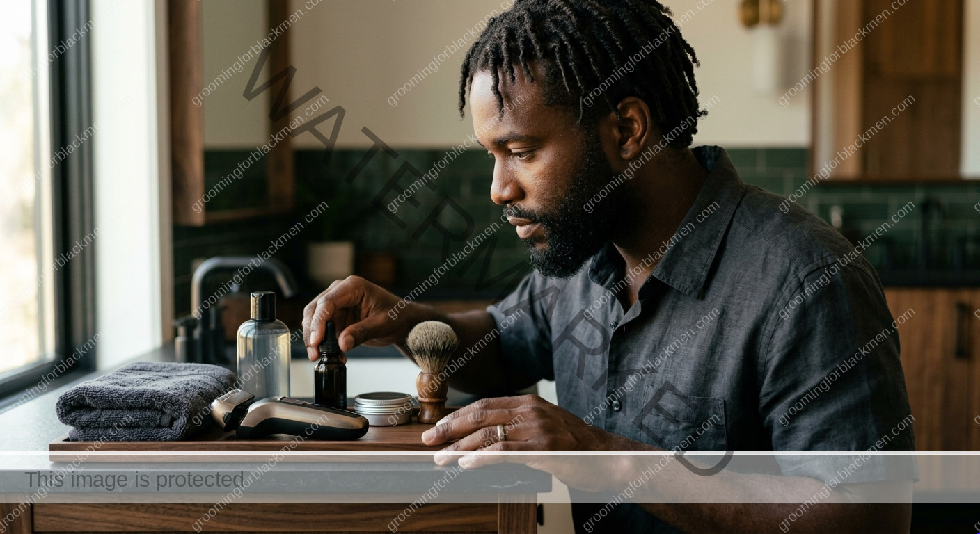 Emergency Irritation Plan for Black Men - preparation for Black men