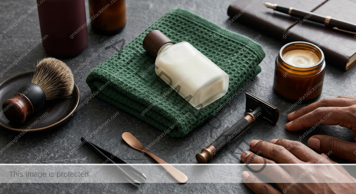 Emergency Irritation Plan for Black Men - product tools for Black men