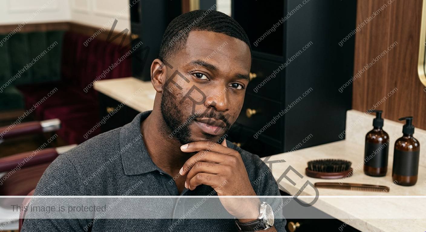 How Long Spots Fade for Black Men: Practical Grooming Guide hero image for Black men
