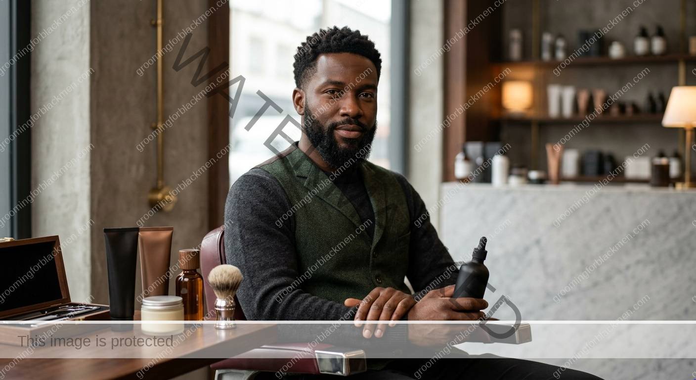 Ingredient Safety for Black Men: Practical Grooming Guide hero image for Black men