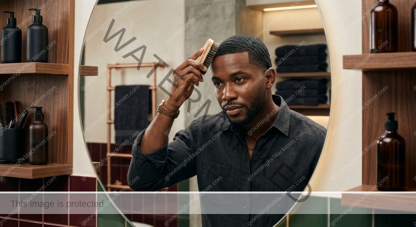 Lineup Irritation for Black Men - technique for Black men