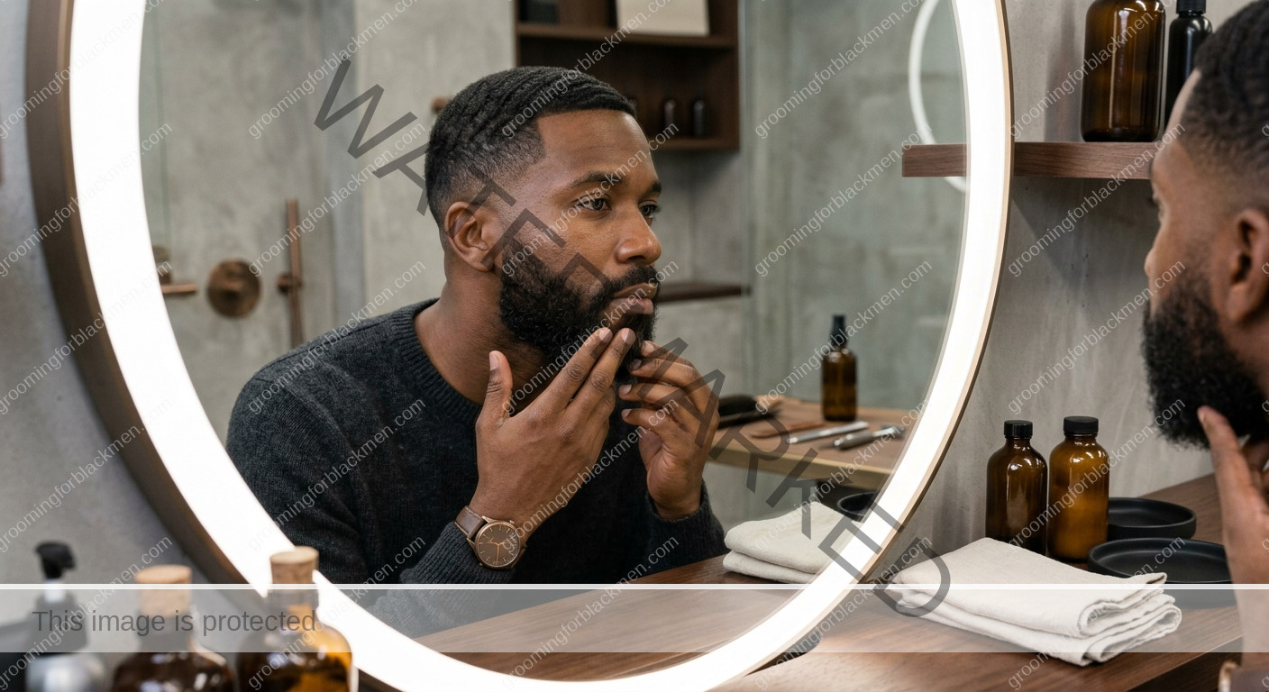 Map Your Grain for Black Men - technique for Black men