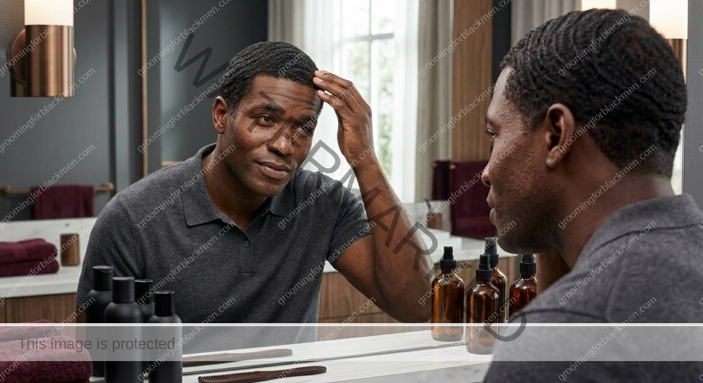 Moisturize Without Buildup for Black Men - context for Black men