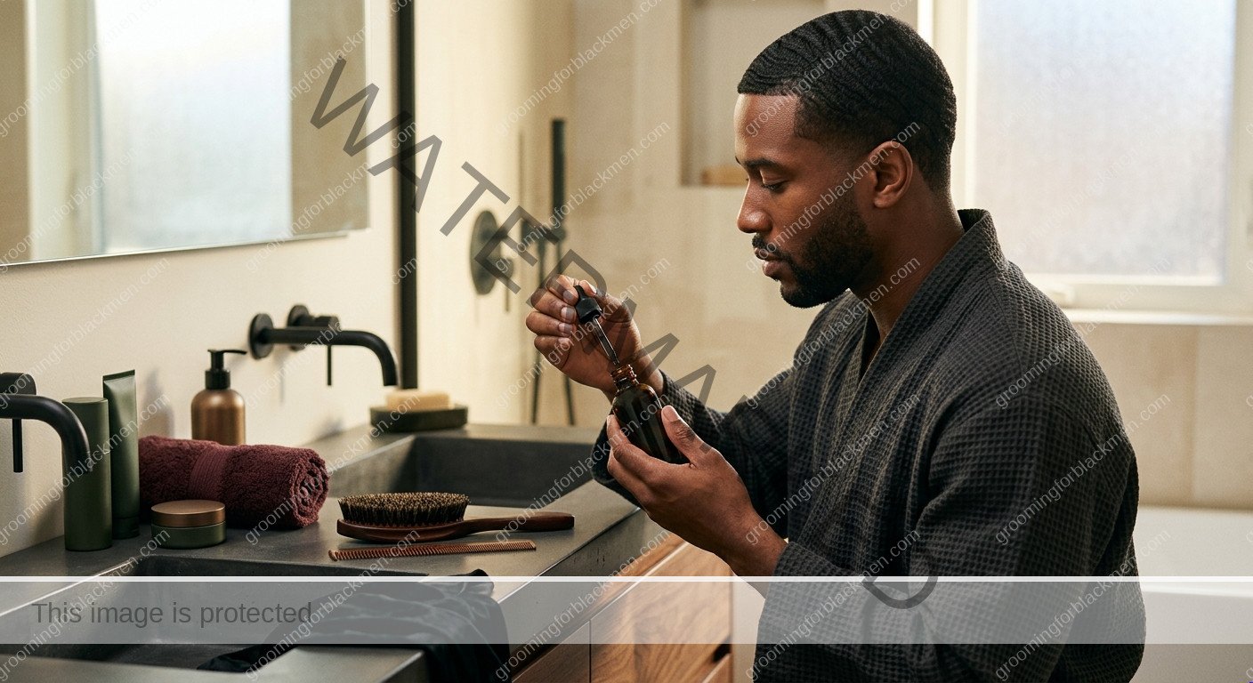 Moisturize Without Buildup for Black Men - preparation for Black men