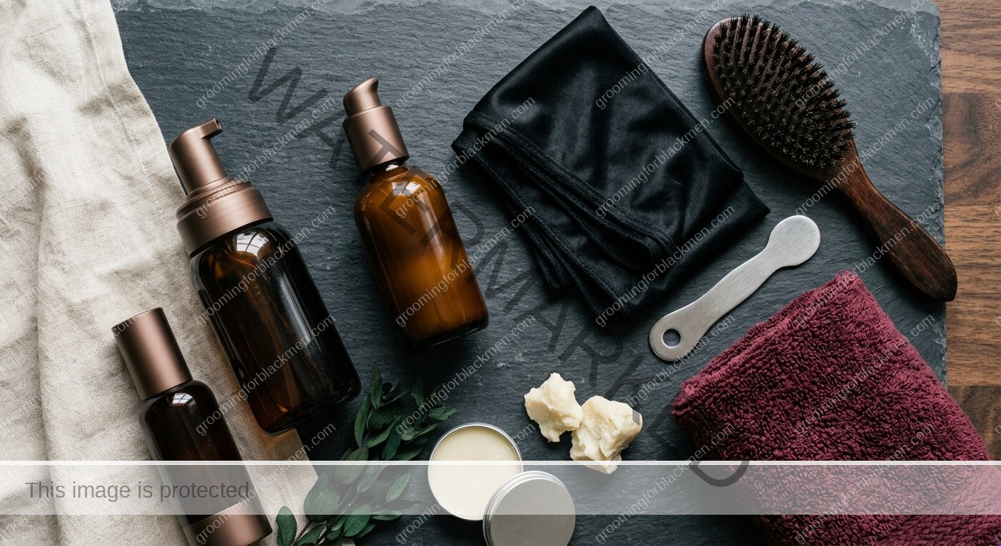 Moisturize Without Buildup for Black Men - product tools for Black men