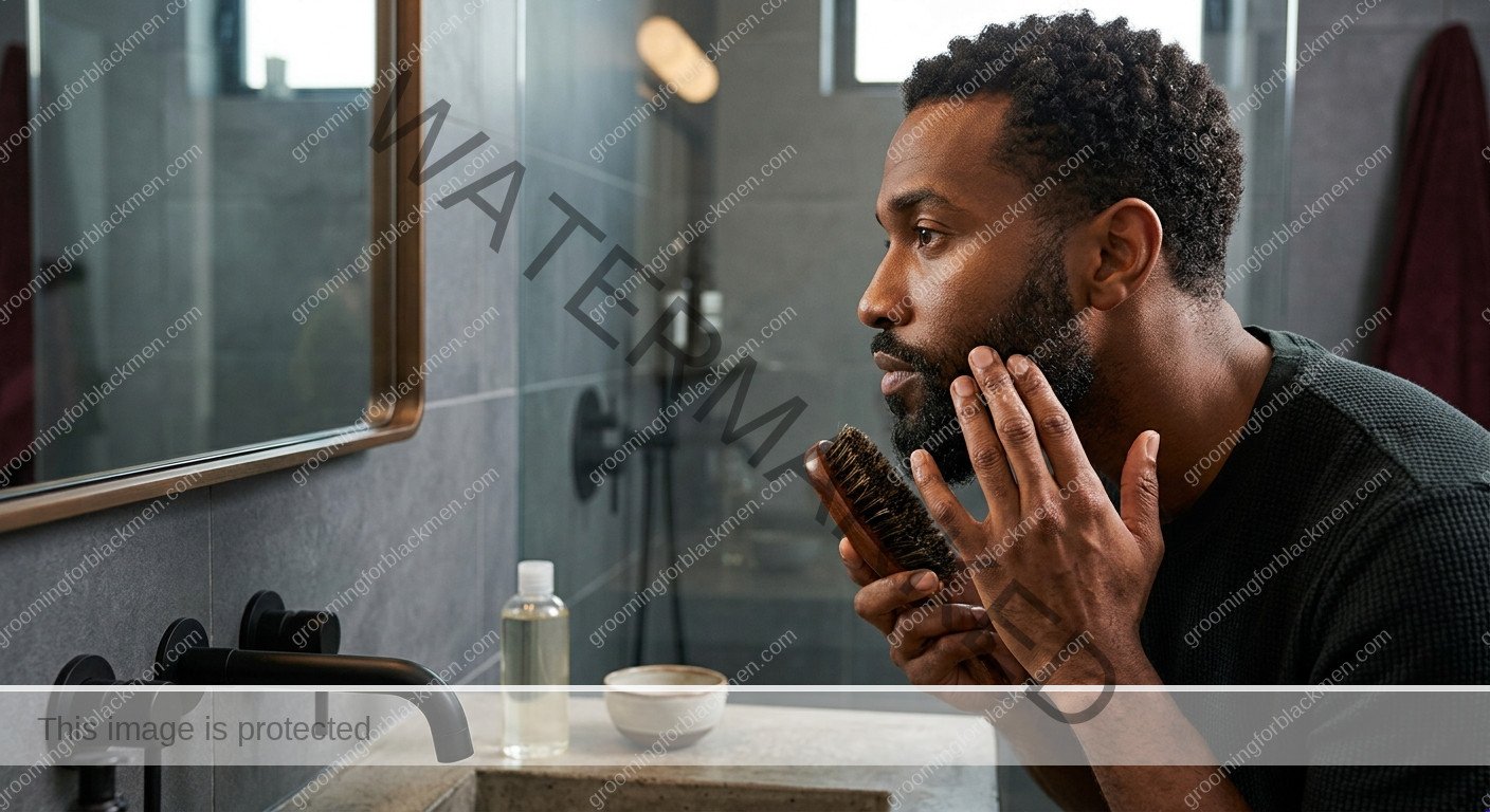 Moisturize Without Buildup for Black Men - technique for Black men