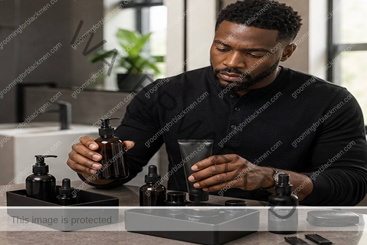 Monthly Routine Audit for Black Men - preparation