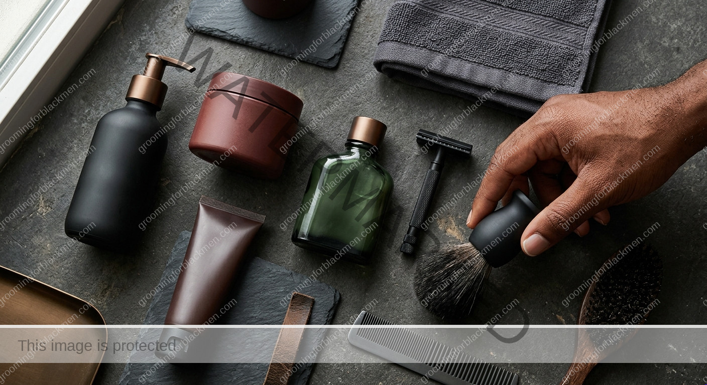 Monthly Routine Audit for Black Men - product tools for Black men