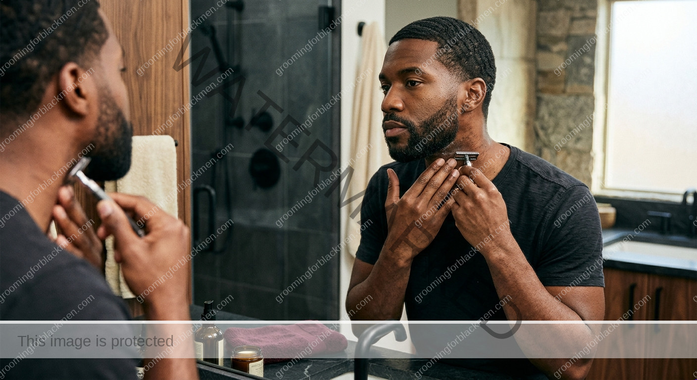 Neck Bumps for Black Men - technique for Black men