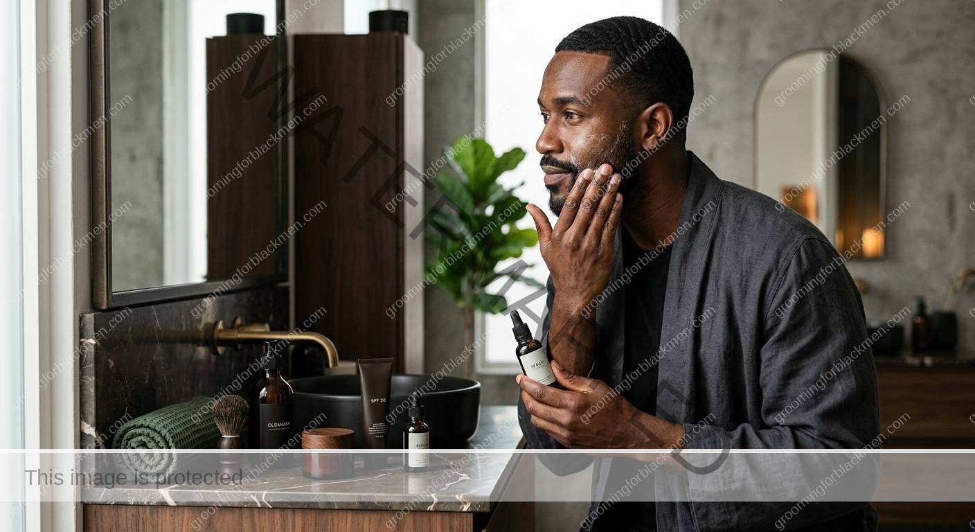 Niacinamide for Black Men - preparation for Black men