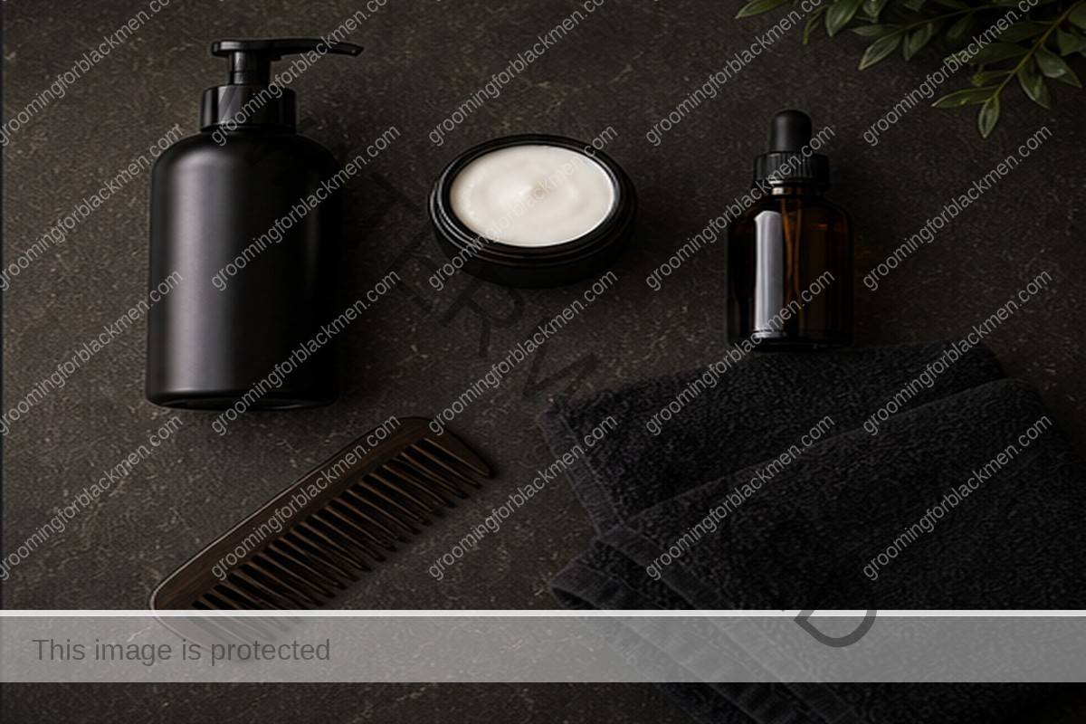 Night Routine for Black Men - product tools