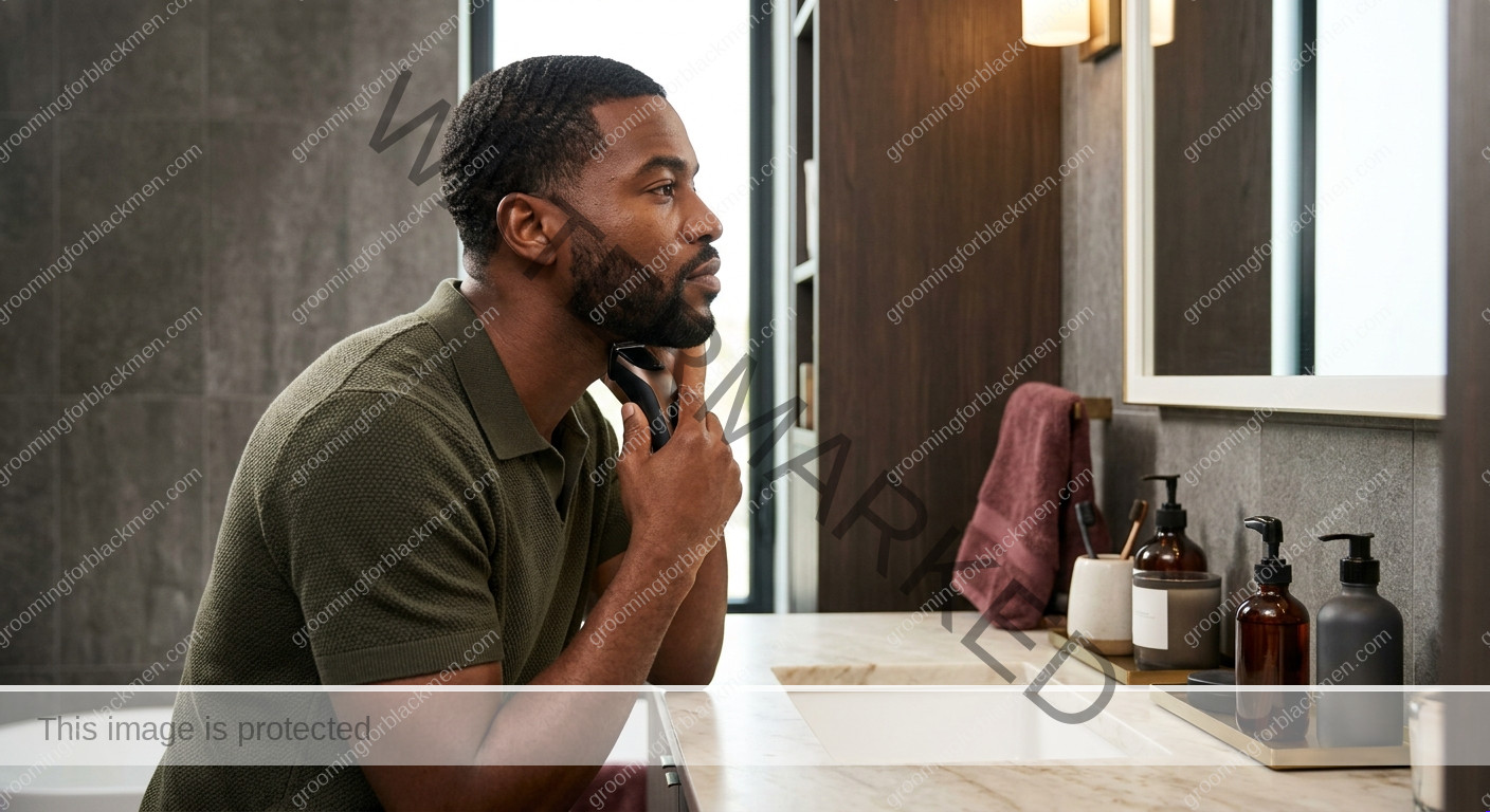 No-Shave Alternatives for Black Men - technique for Black men