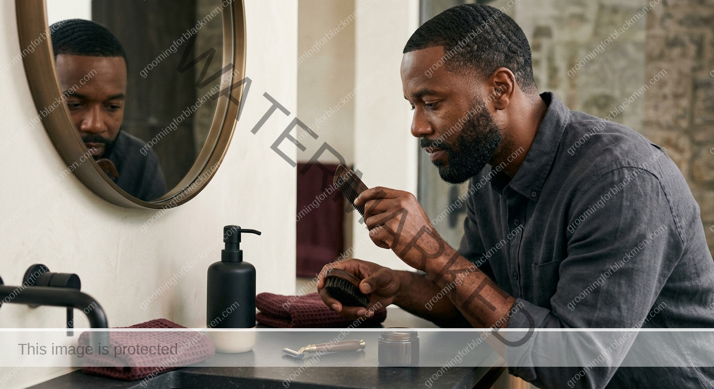 Patchy Beard Fixes for Black Men - preparation for Black men