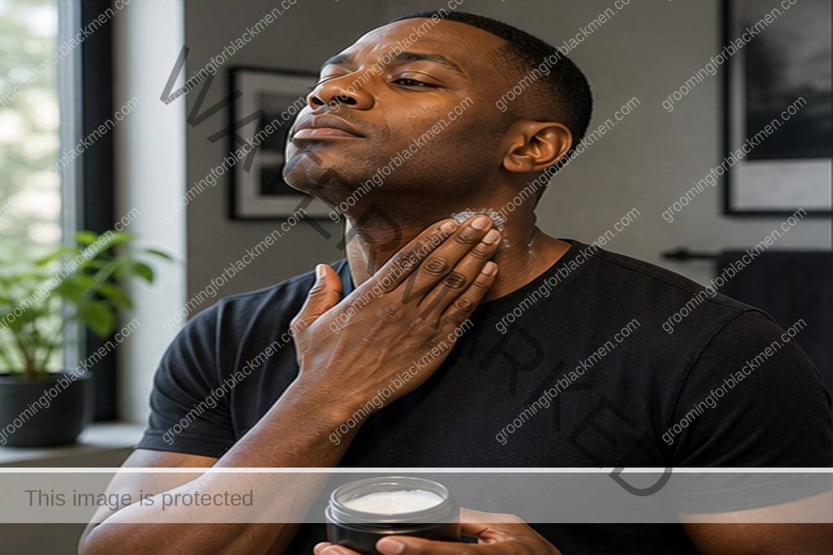 Post-Shave Care for Black Men - technique