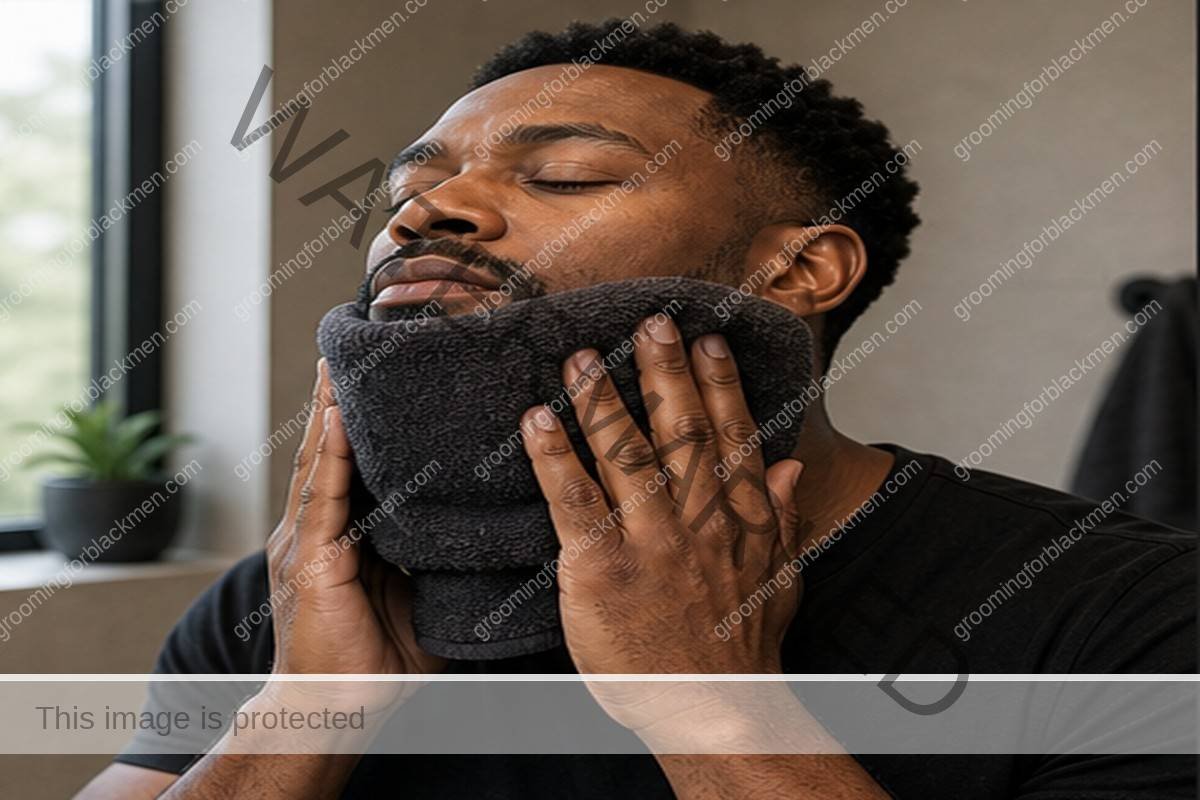 Pre-Shave Routine for Black Men - technique