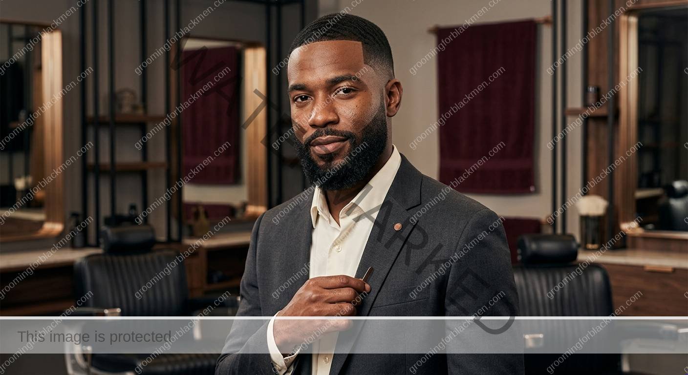 Professional Beard Look for Black Men - outcome for Black men