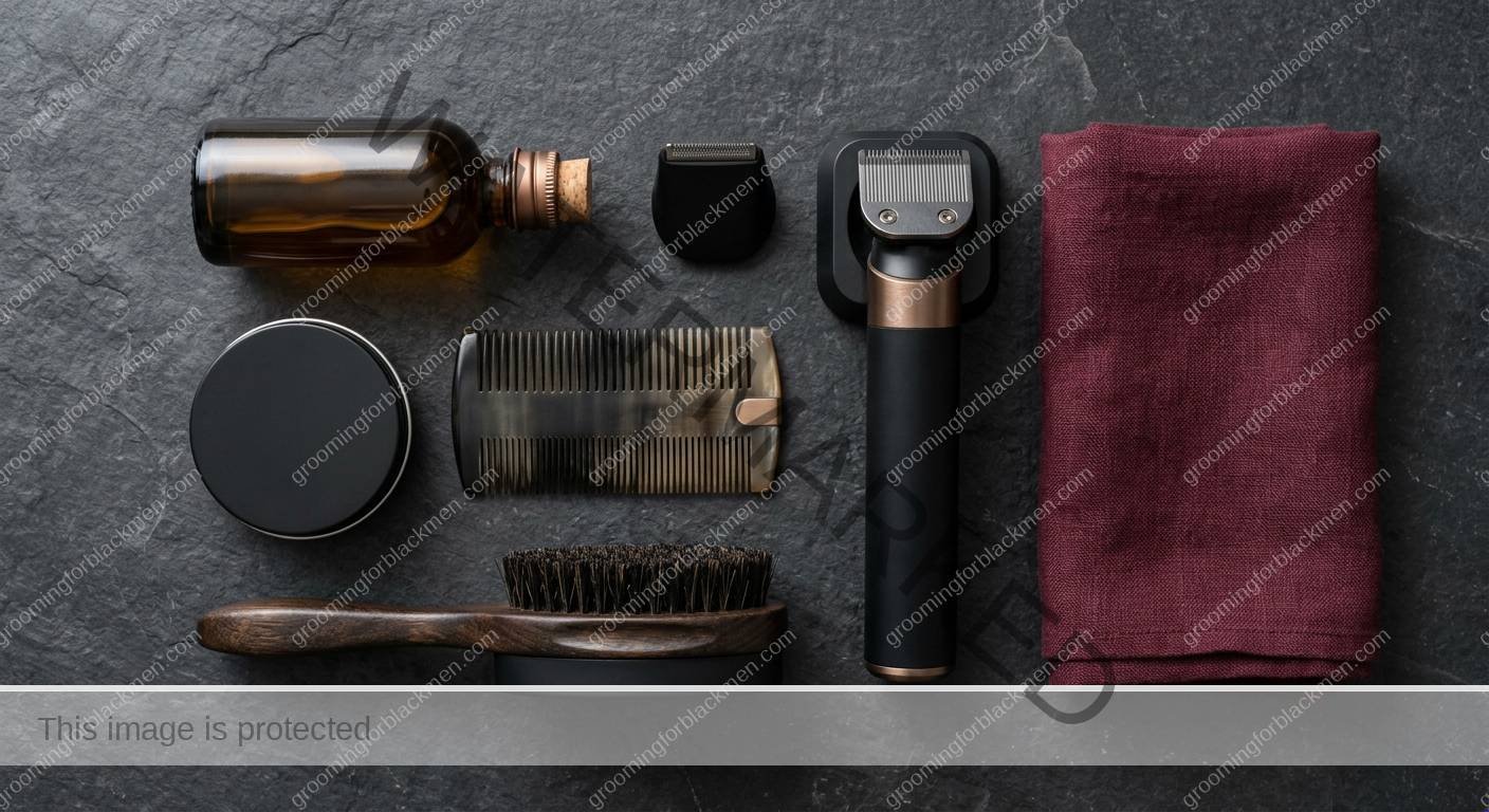 Professional Beard Look for Black Men - product tools for Black men