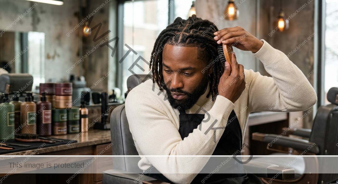Protective Styles for Black Men - technique for Black men