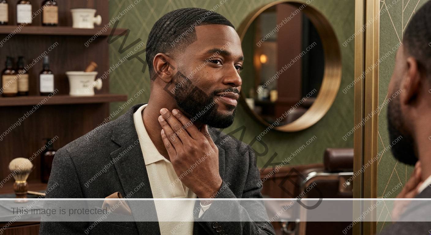 Razor Bump Marks for Black Men - outcome for Black men