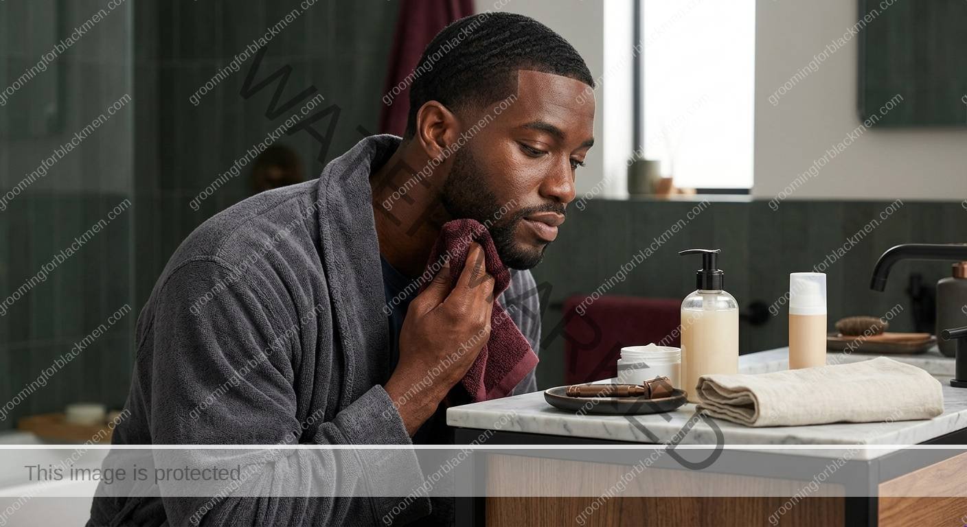 Razor Bump Marks for Black Men - preparation for Black men