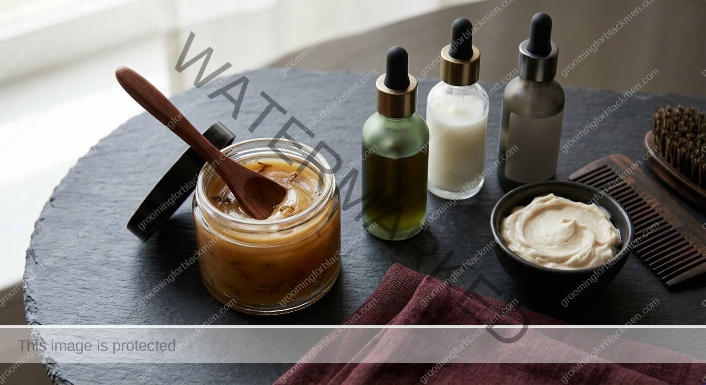 Razor Bump Marks for Black Men - product tools for Black men