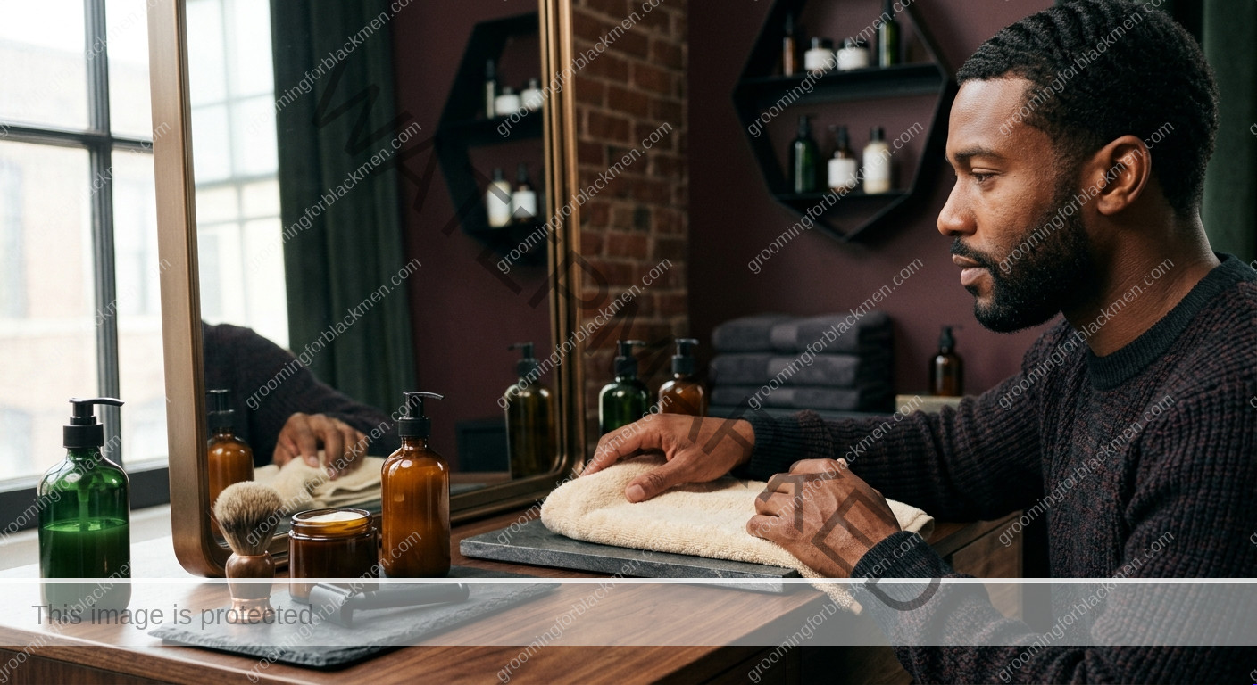 Razor Bump Prevention for Black Men - preparation for Black men