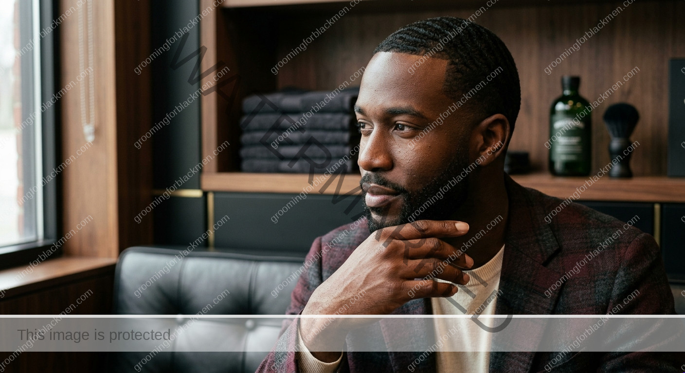 Razor Bumps and Dark Marks for Black Men - outcome for Black men