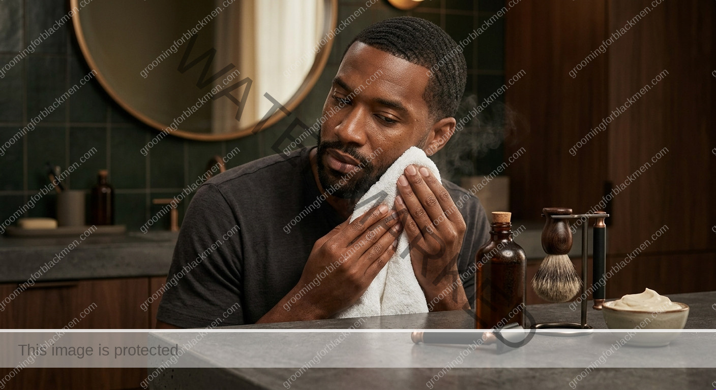 Razor Bumps and Dark Marks for Black Men - preparation for Black men