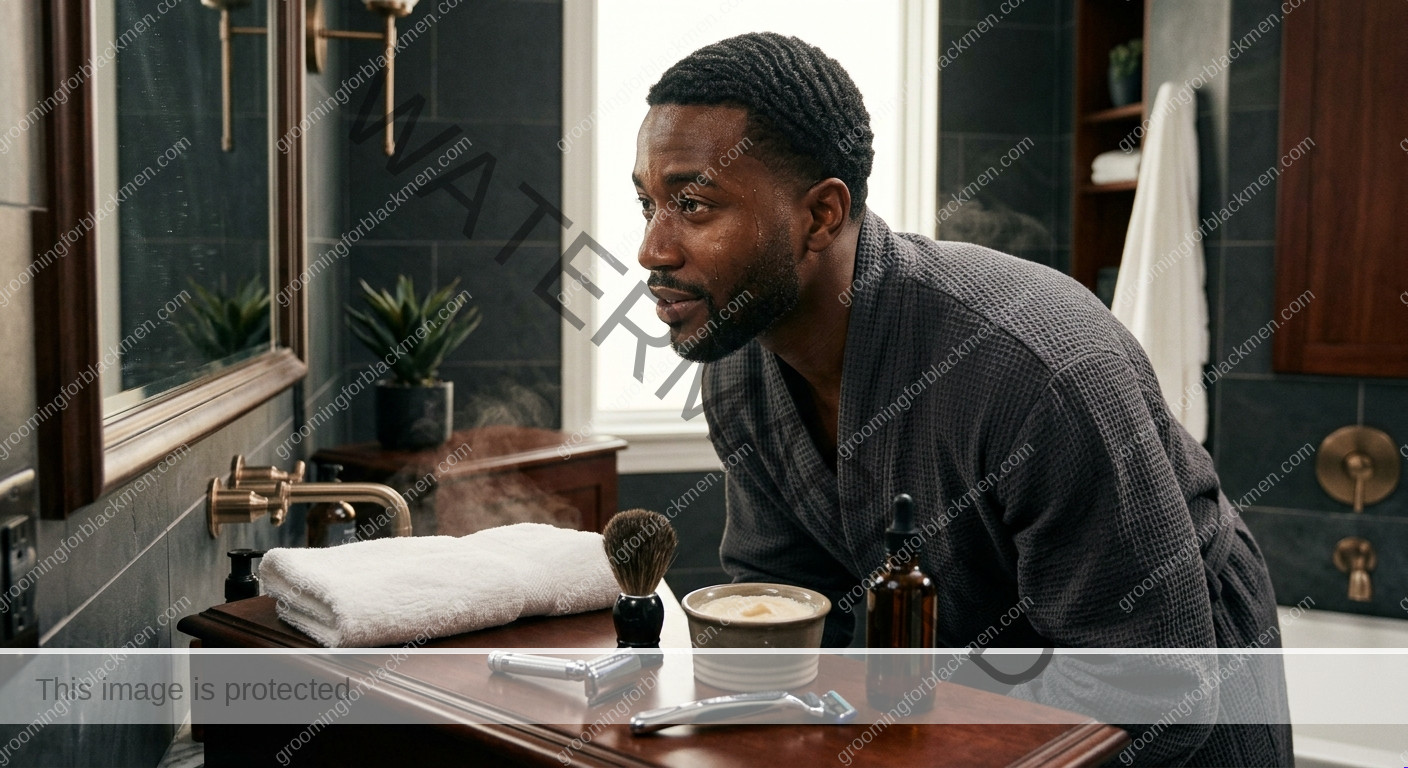 Safety Razor vs Cartridge for Black Men - preparation for Black men