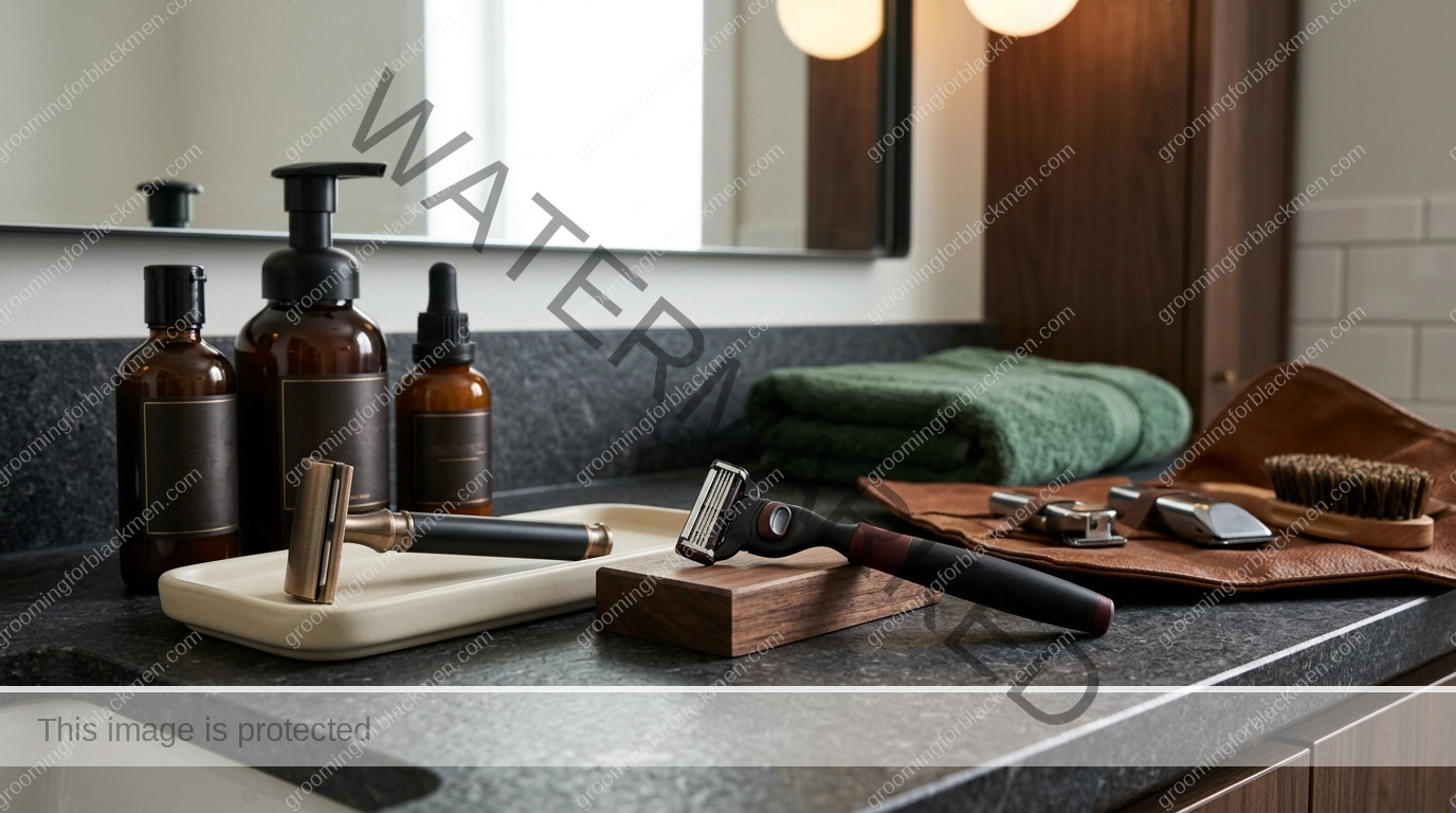 Safety Razor vs Cartridge for Black Men - product tools for Black men