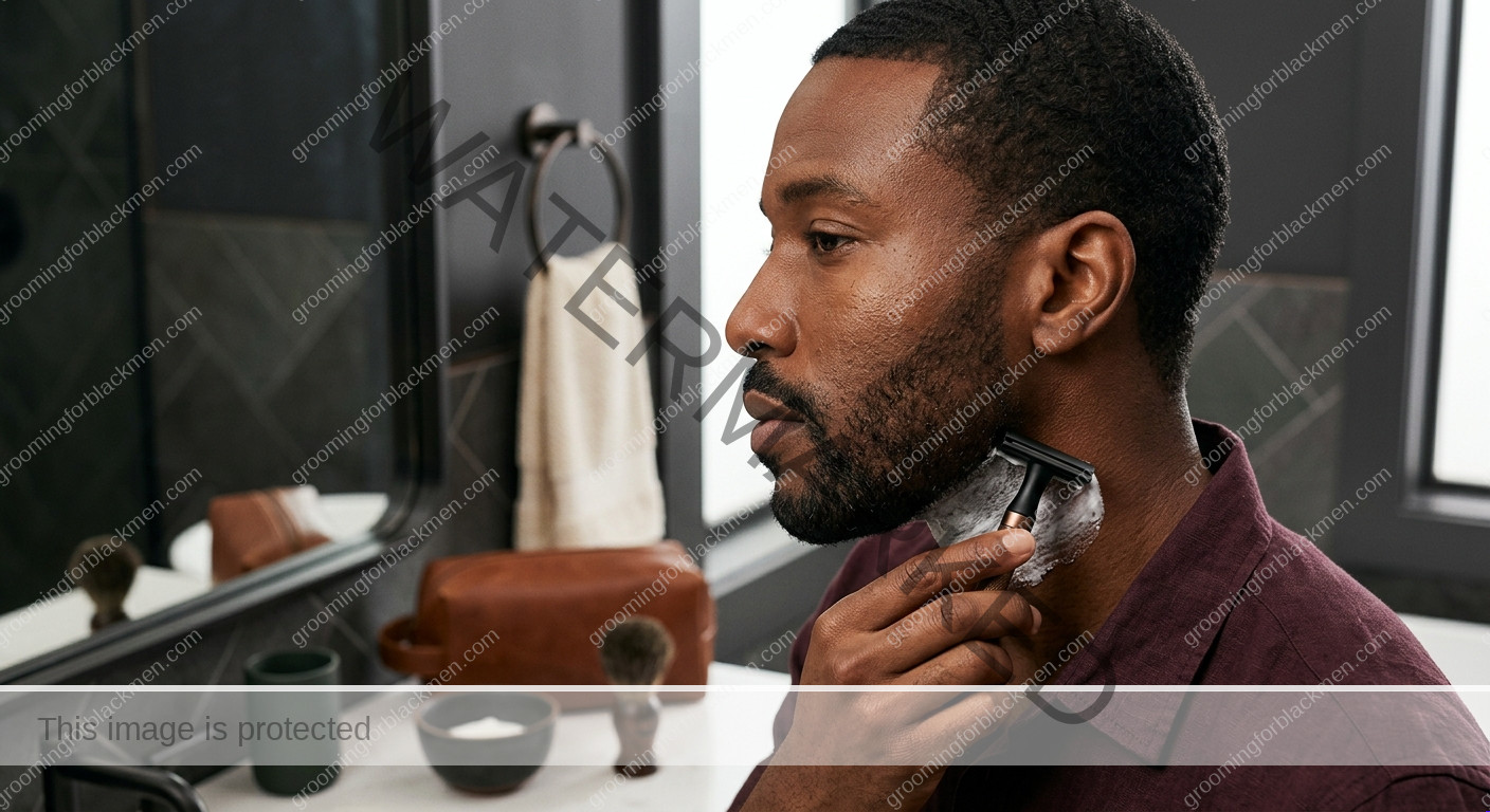 Sensitive Skin Shaving for Black Men - technique for Black men