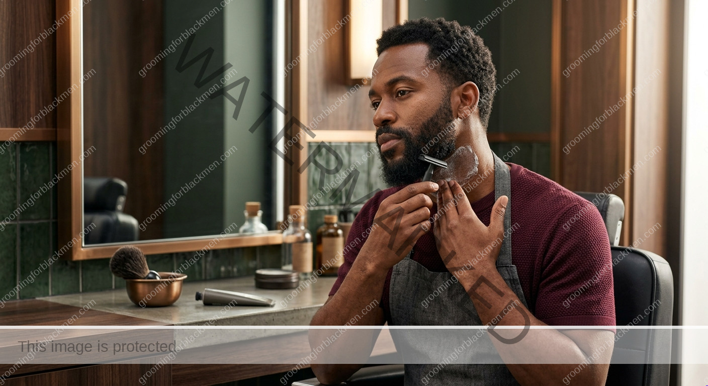 Shaving Frequency for Black Men - technique for Black men