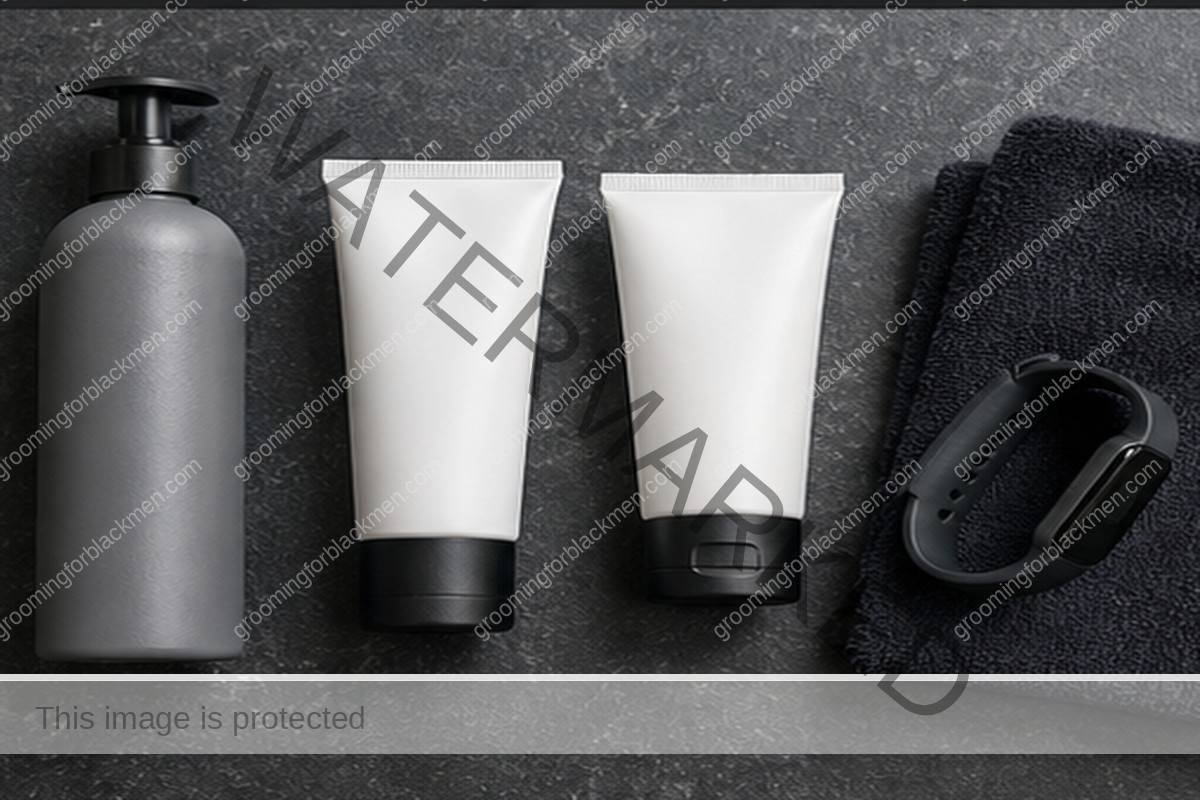 Teen Skincare for Black Men - product tools