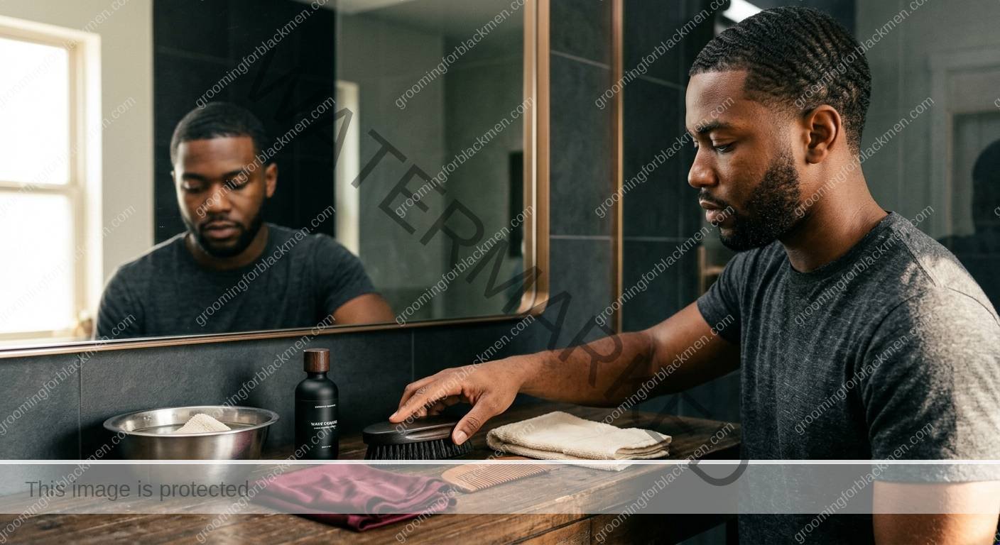 360 Waves Beginner Routine for Black Men - preparation for Black men
