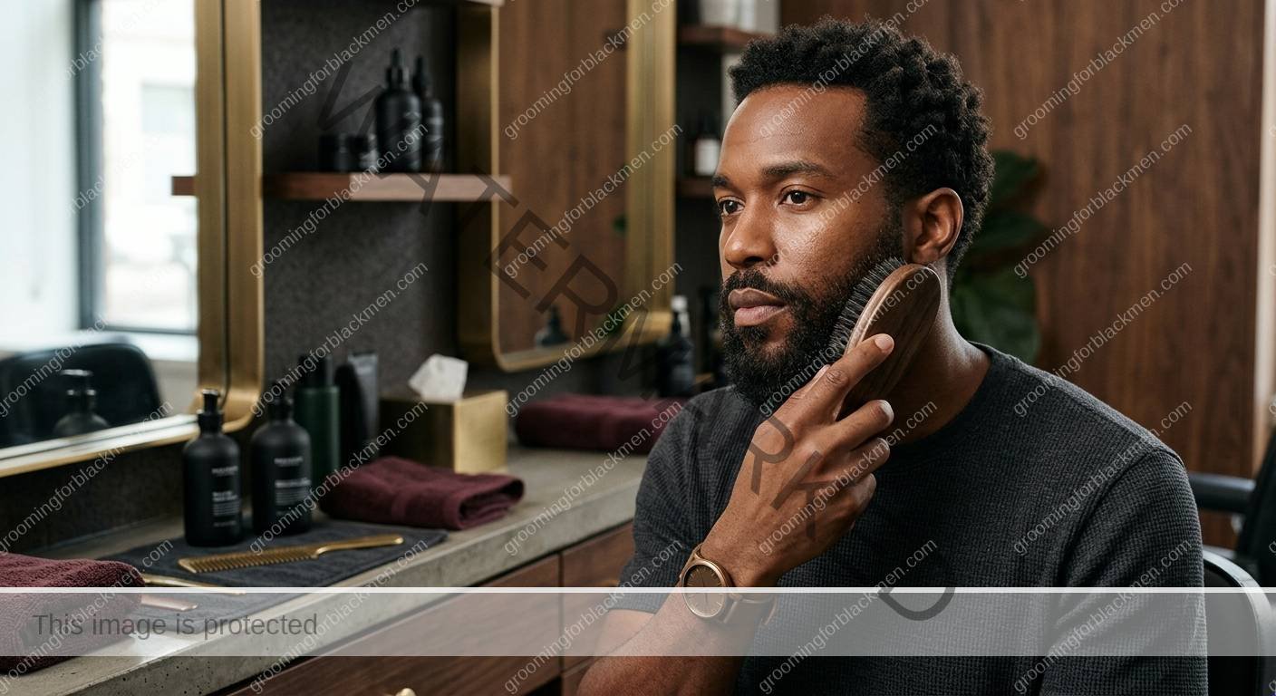 Beard Growth Expectations for Black Men - technique for Black men