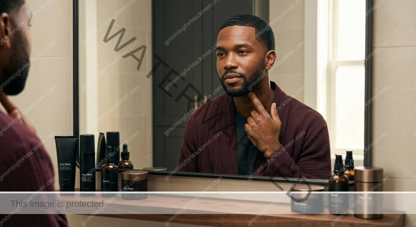 Body Hyperpigmentation for Black Men - context for Black men